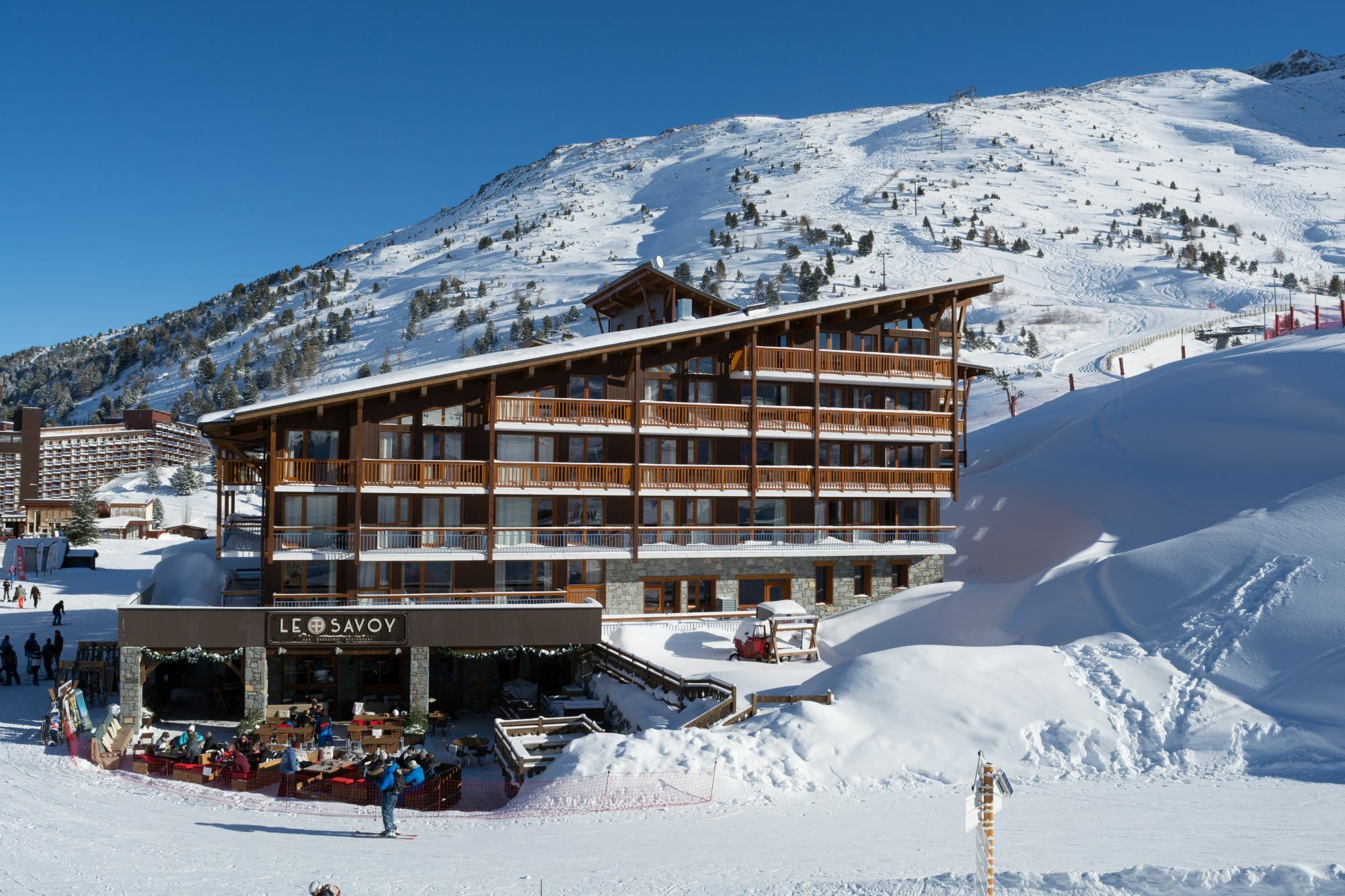 Chalet Des Neiges : La Cime Des Arcs Les Arcs  ภายนอก รูปภาพ