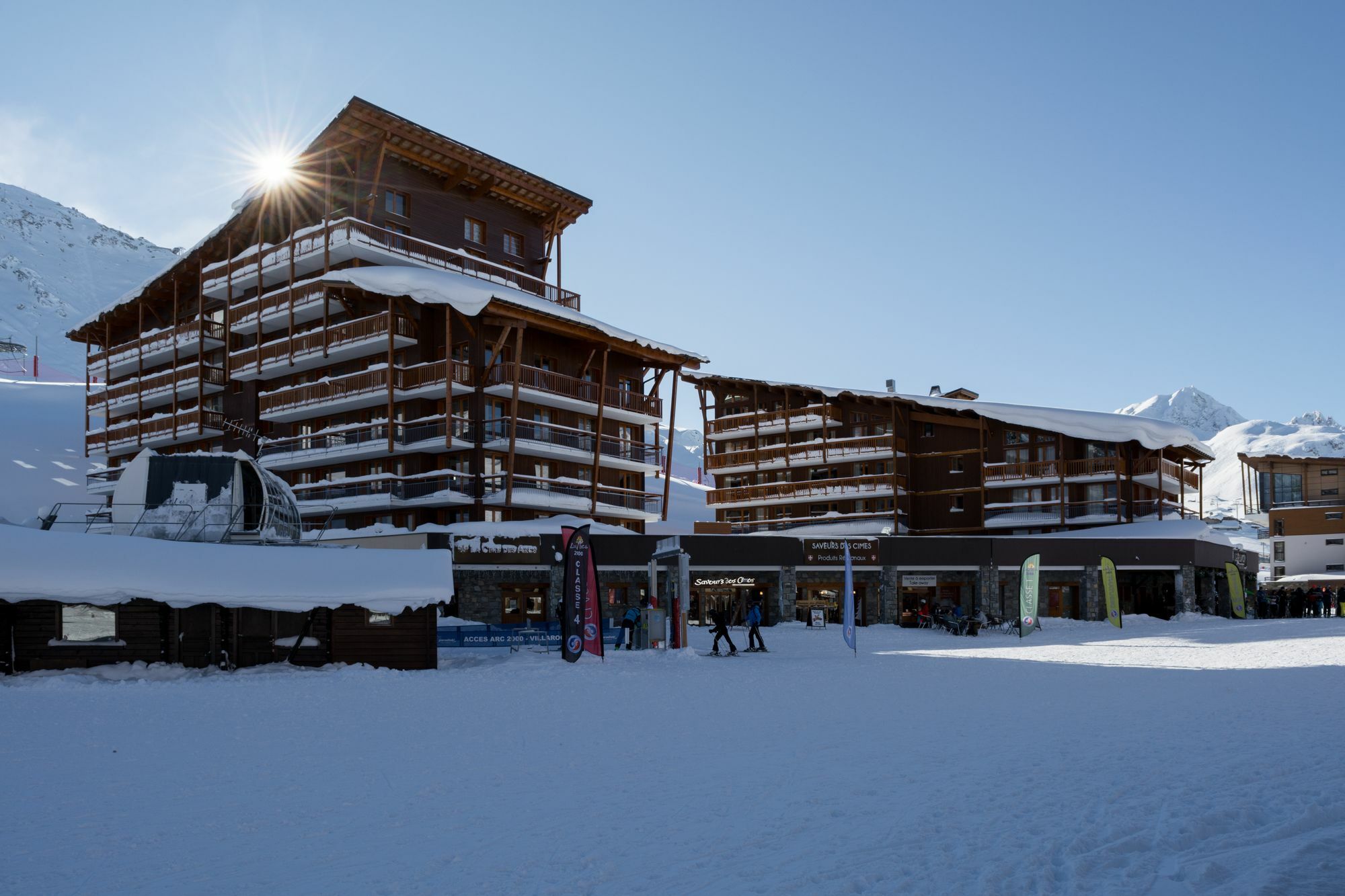 Chalet Des Neiges : La Cime Des Arcs Les Arcs  ภายนอก รูปภาพ