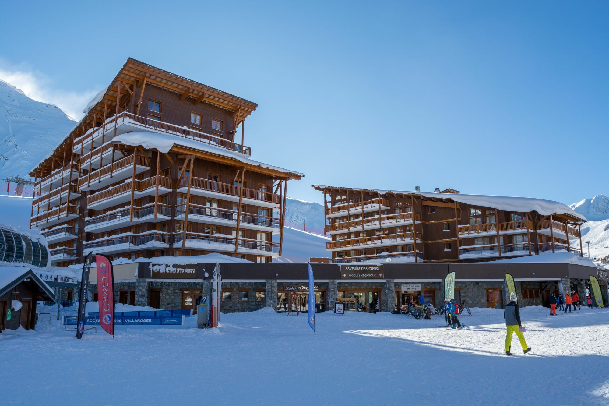 Chalet Des Neiges : La Cime Des Arcs Les Arcs  ภายนอก รูปภาพ